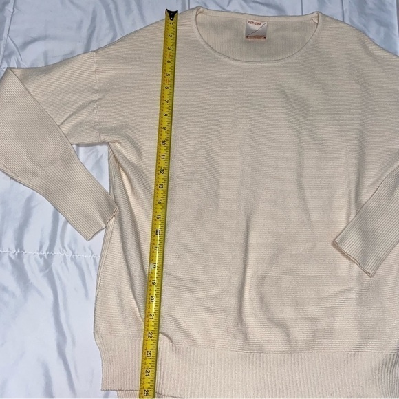 Kerisma Dolman Sweater Ivory Cream Size Small Medium Style G808 - Picture 3 of 7